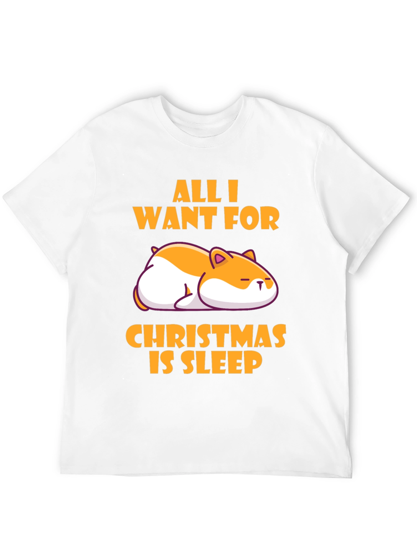 All I Want for Christmas is Sleep T-Shirt