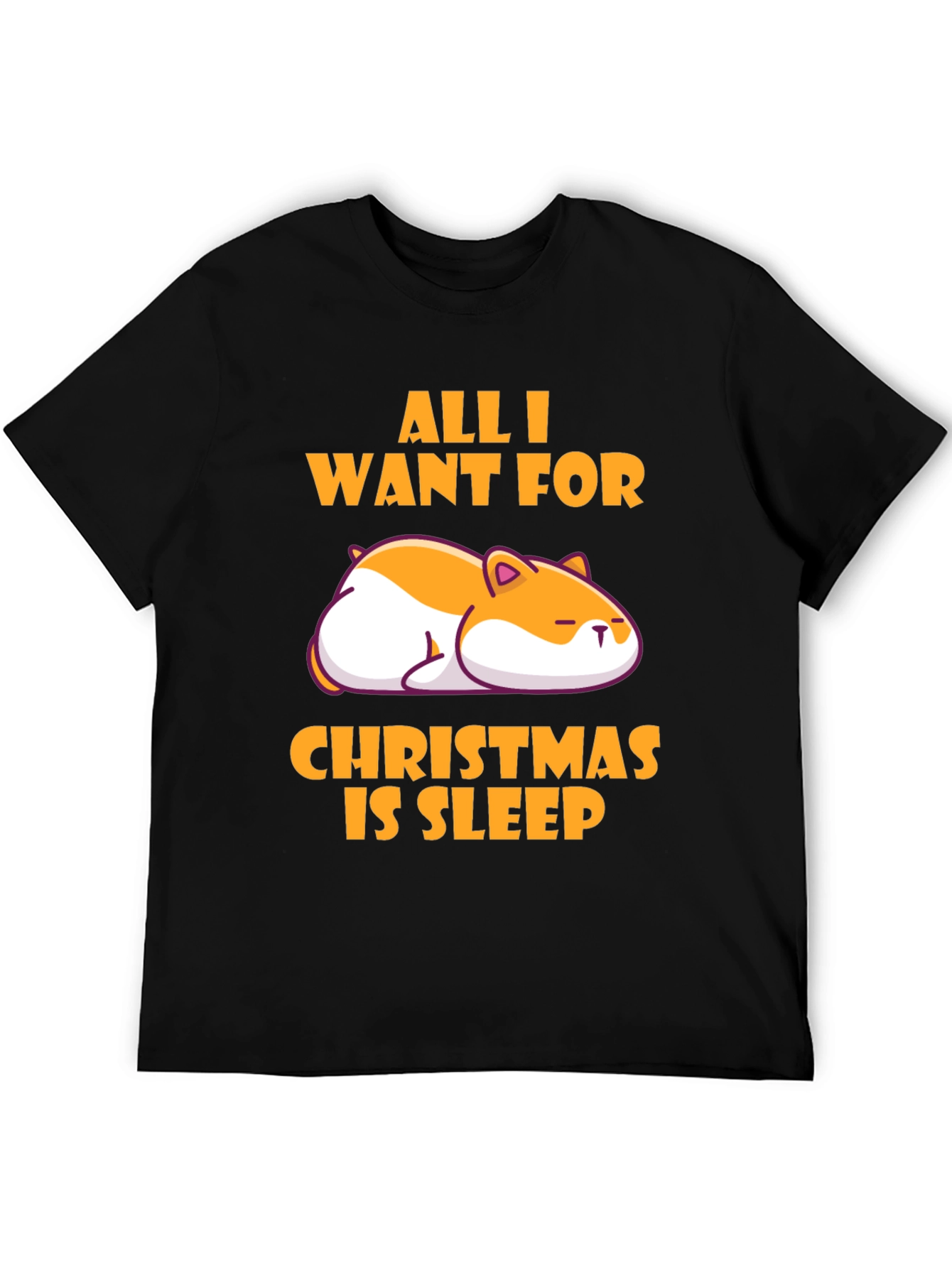 All I Want for Christmas is Sleep T-Shirt