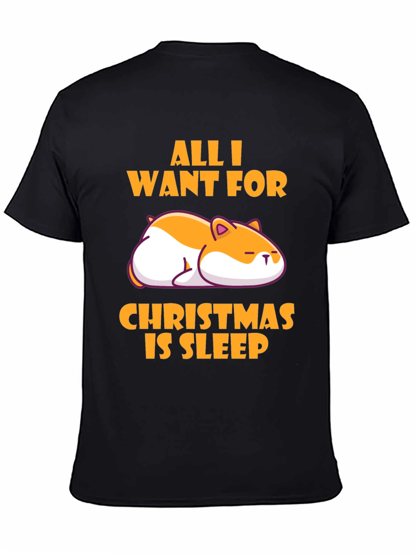 All I Want for Christmas is Sleep T-Shirt
