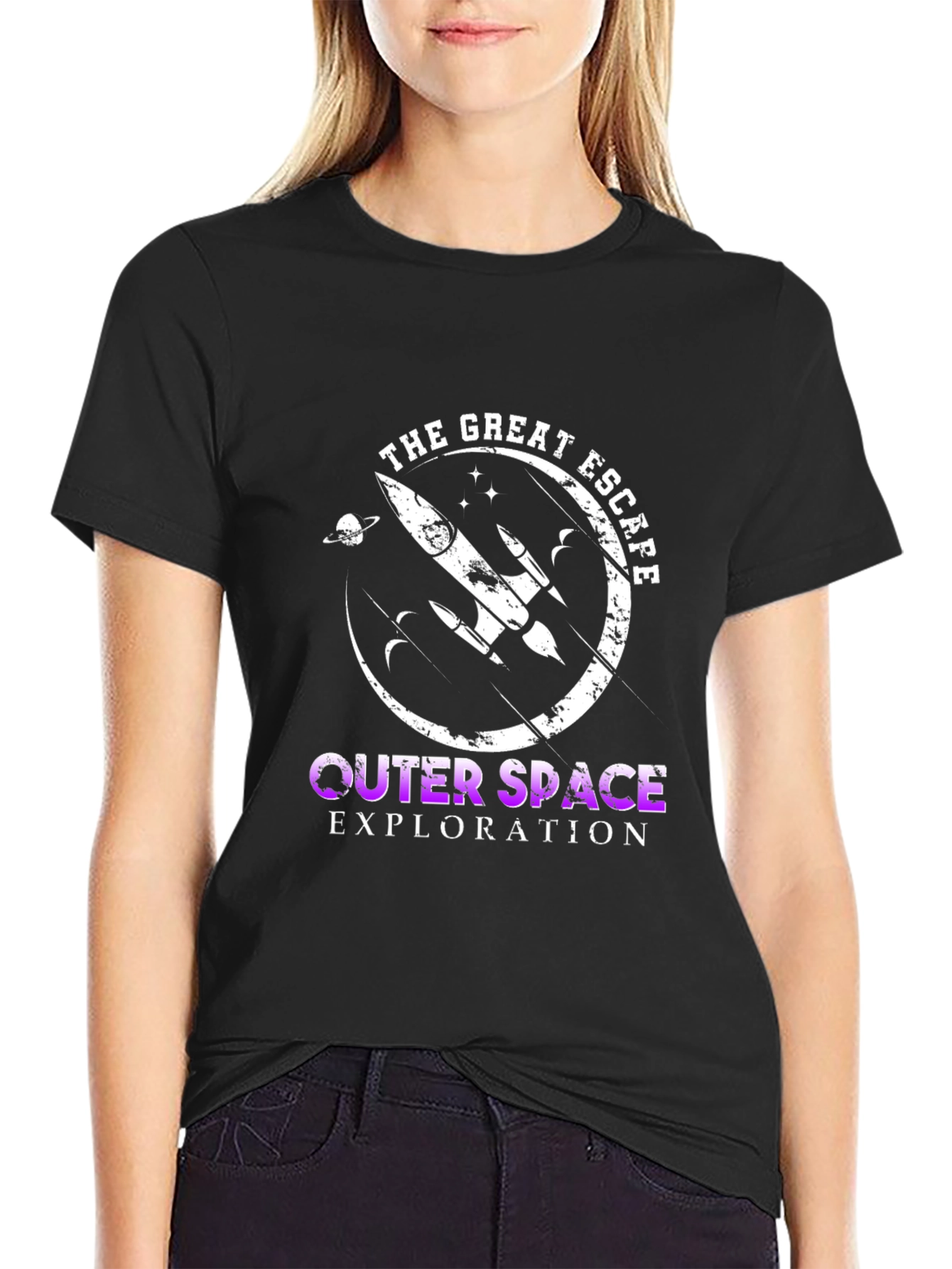 The Great Escape Outer Space Exploration T-Shirt