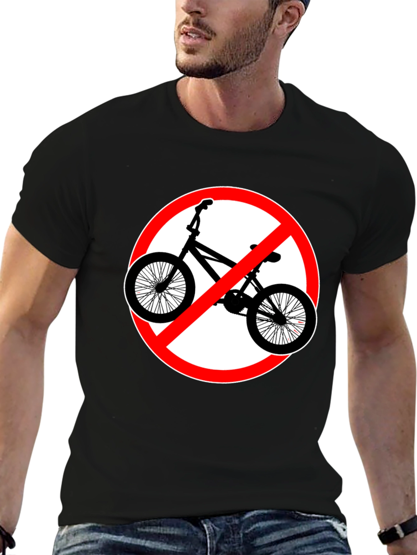 No Bikes Allowed Graphic Tee