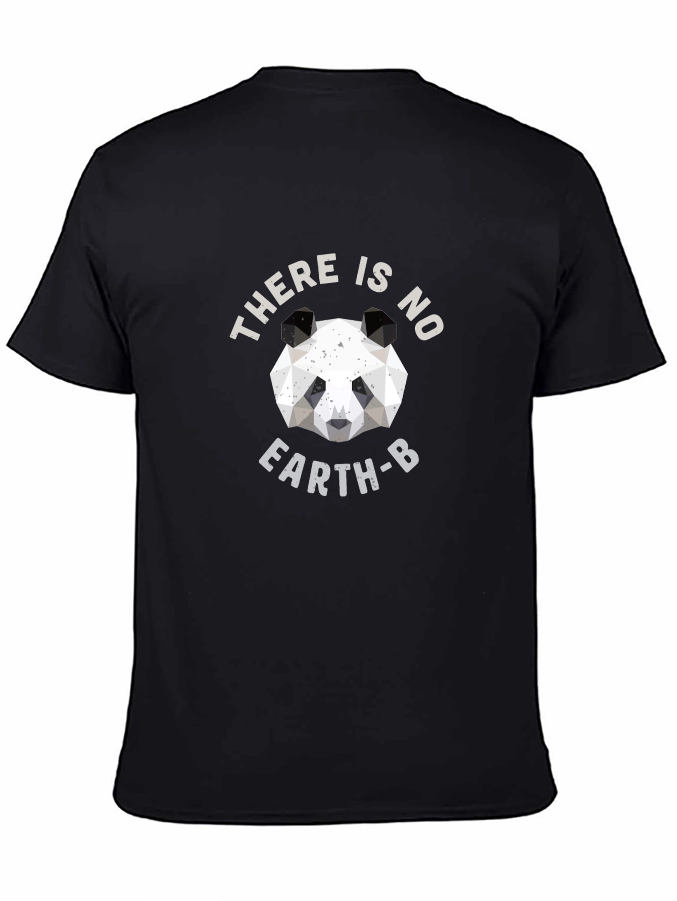 Geometric Panda T-Shirt - There Is No Earth B