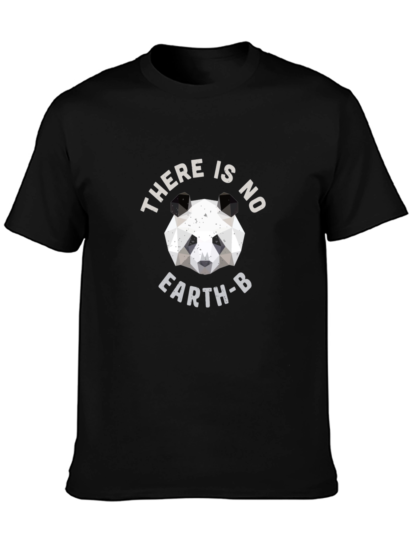 Geometric Panda T-Shirt - There Is No Earth B