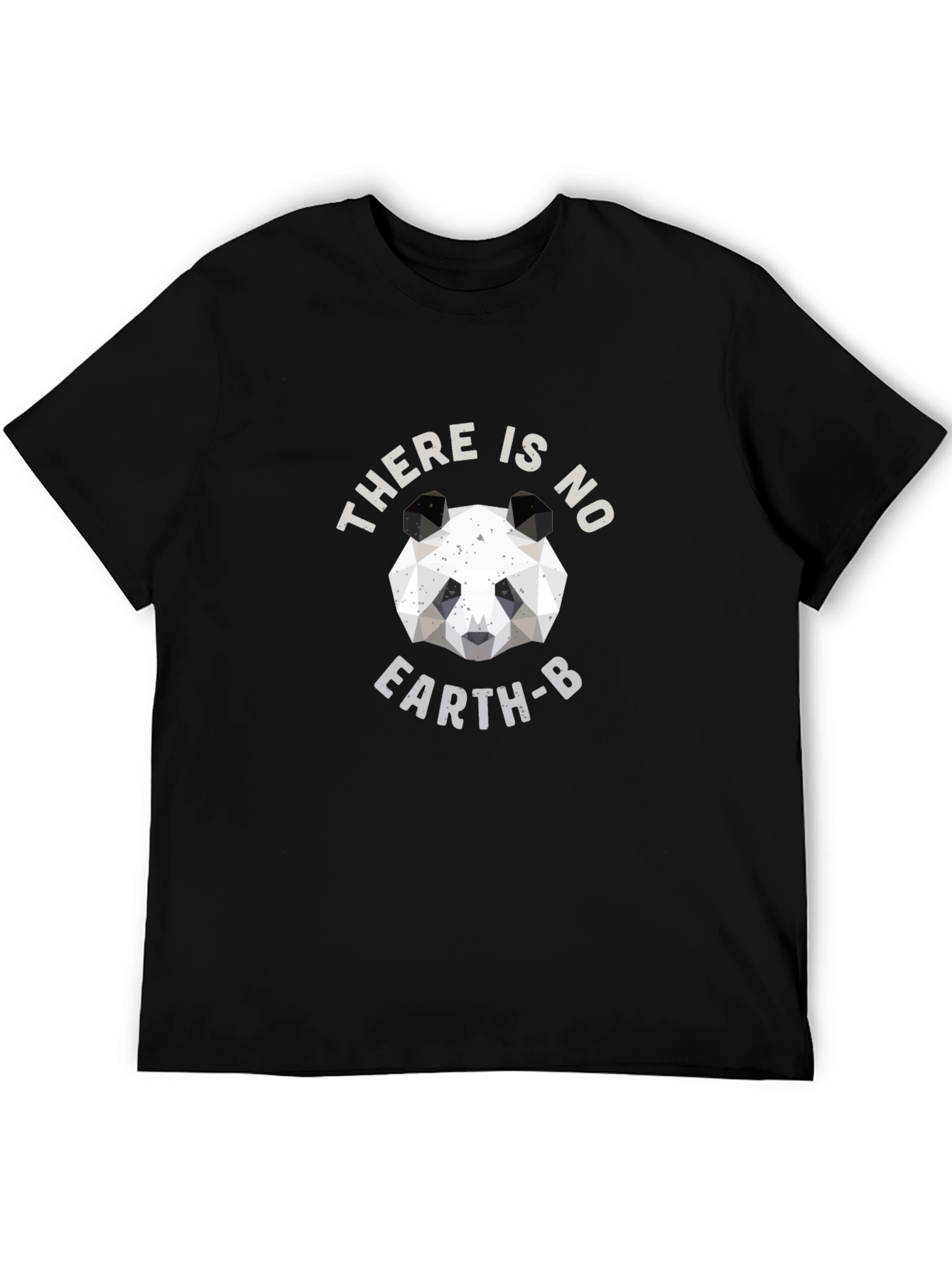 Geometric Panda T-Shirt - There Is No Earth B
