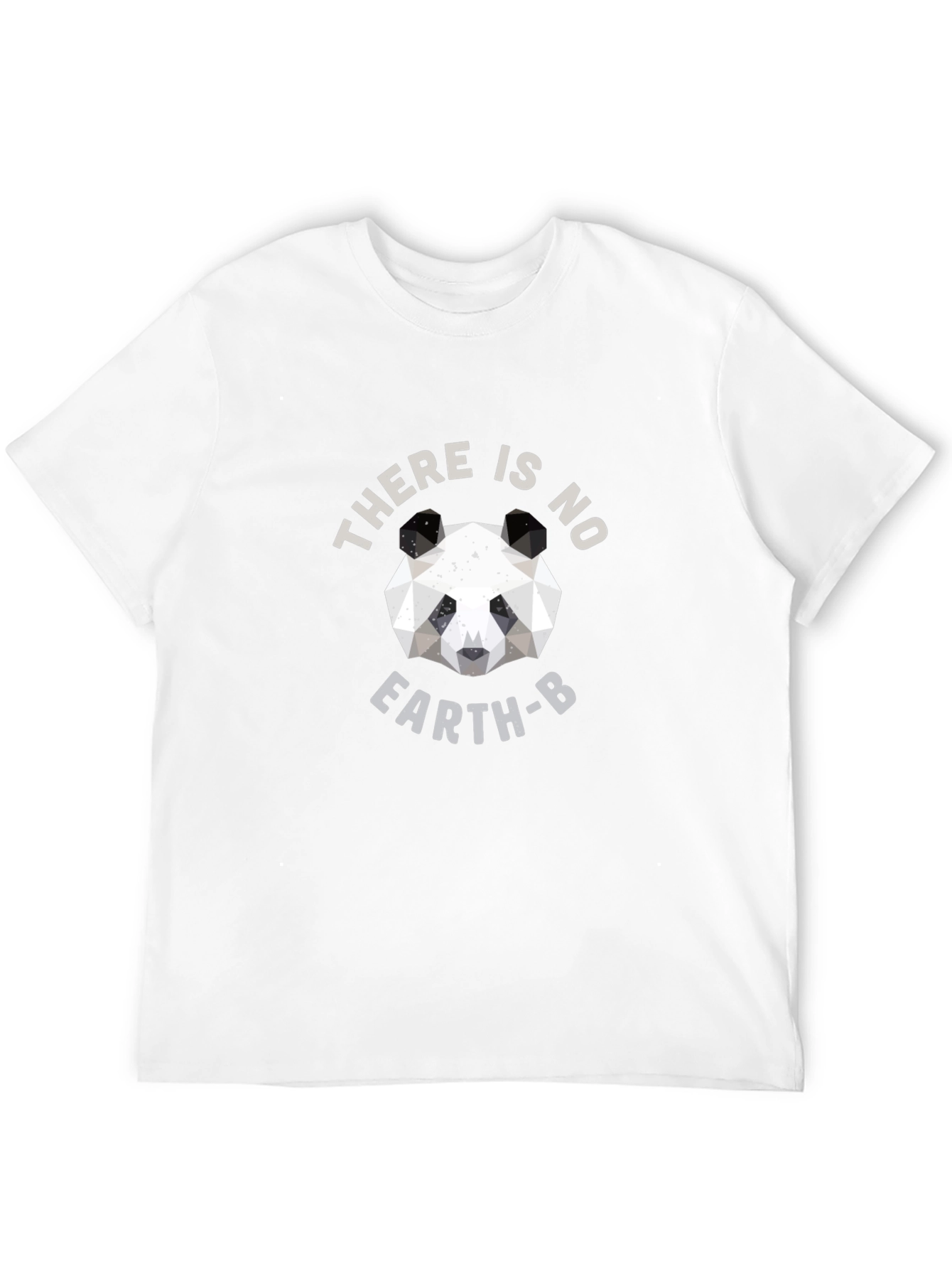 Geometric Panda T-Shirt - There Is No Earth B