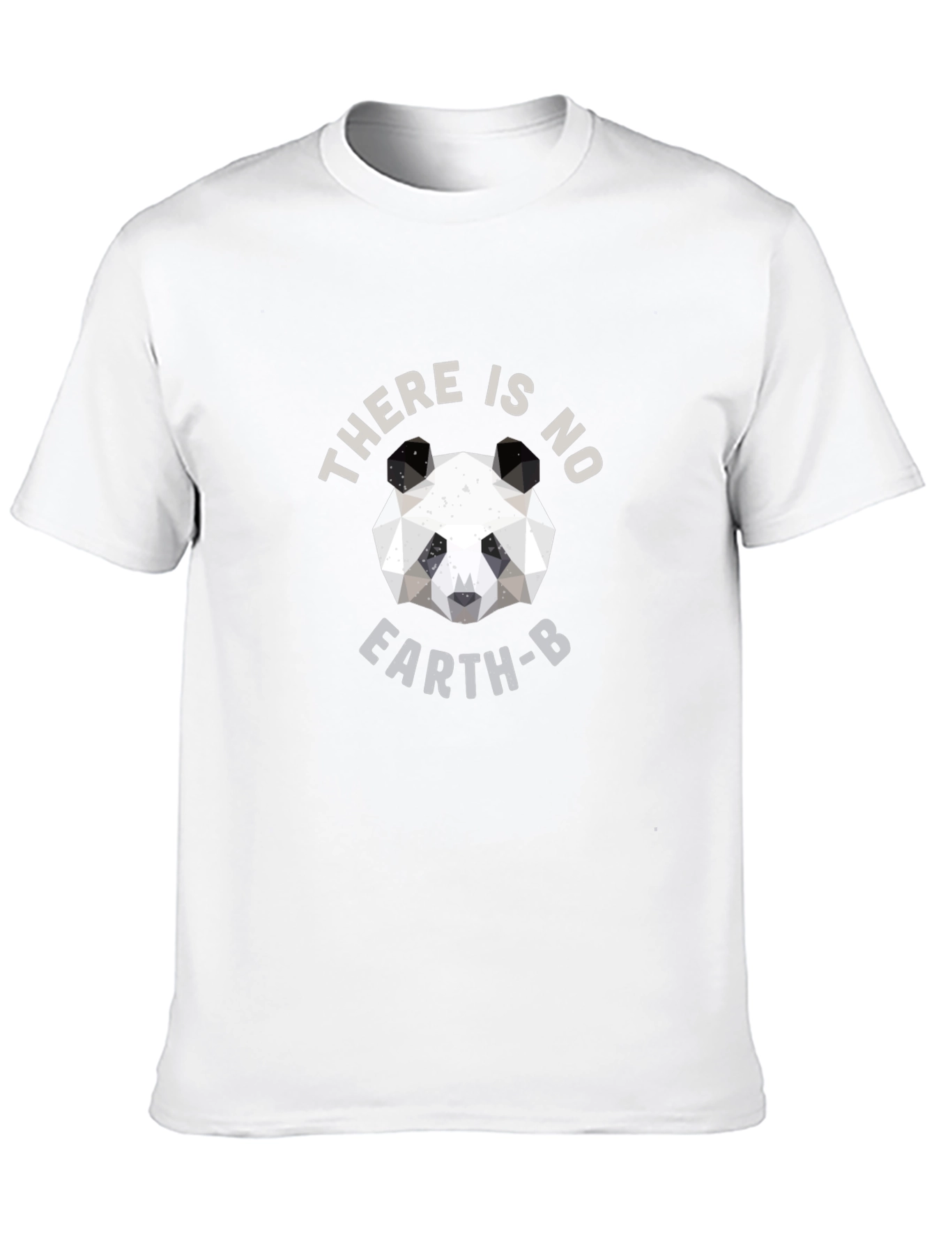 Geometric Panda T-Shirt - There Is No Earth B