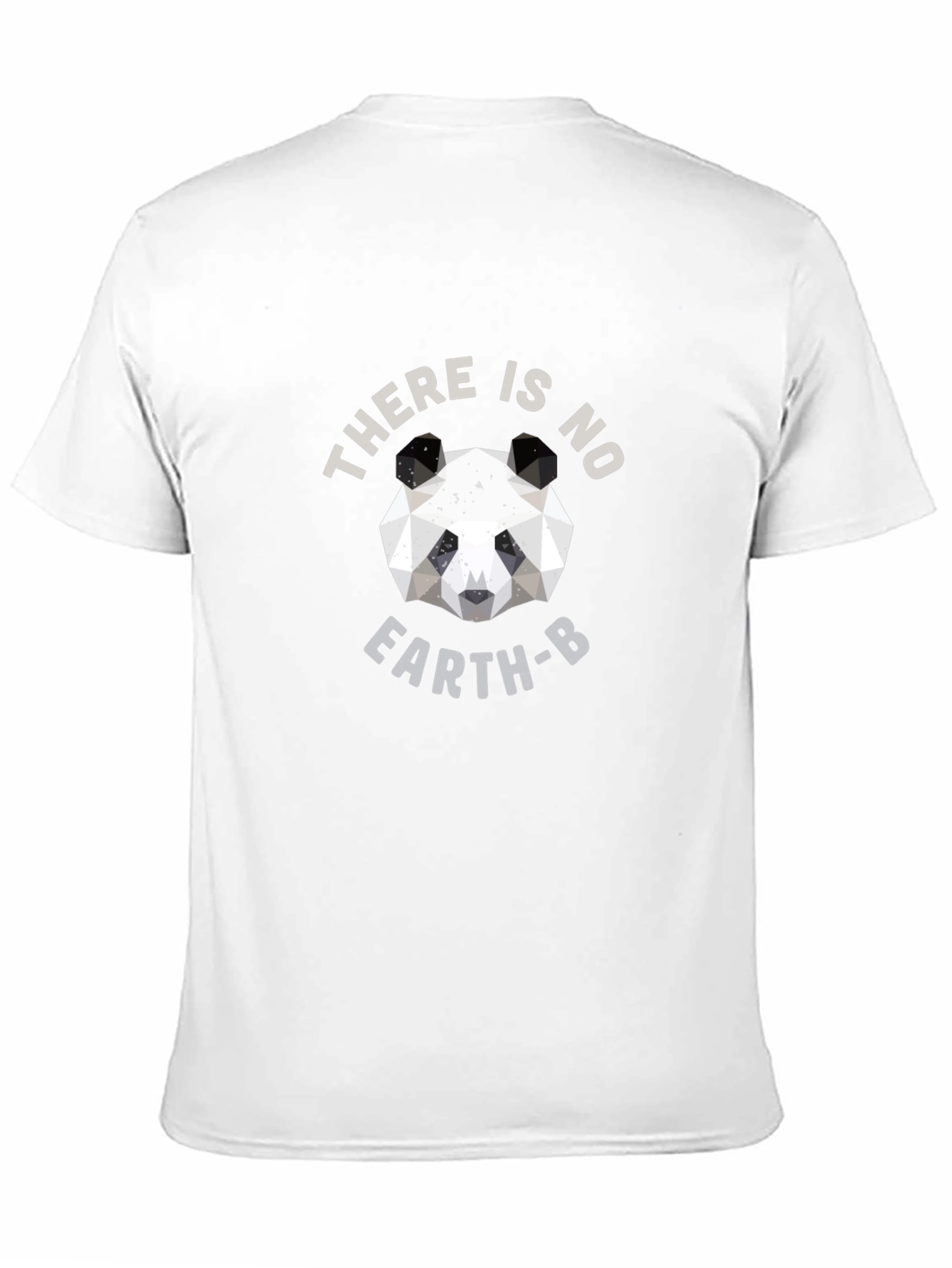 Geometric Panda T-Shirt - There Is No Earth B