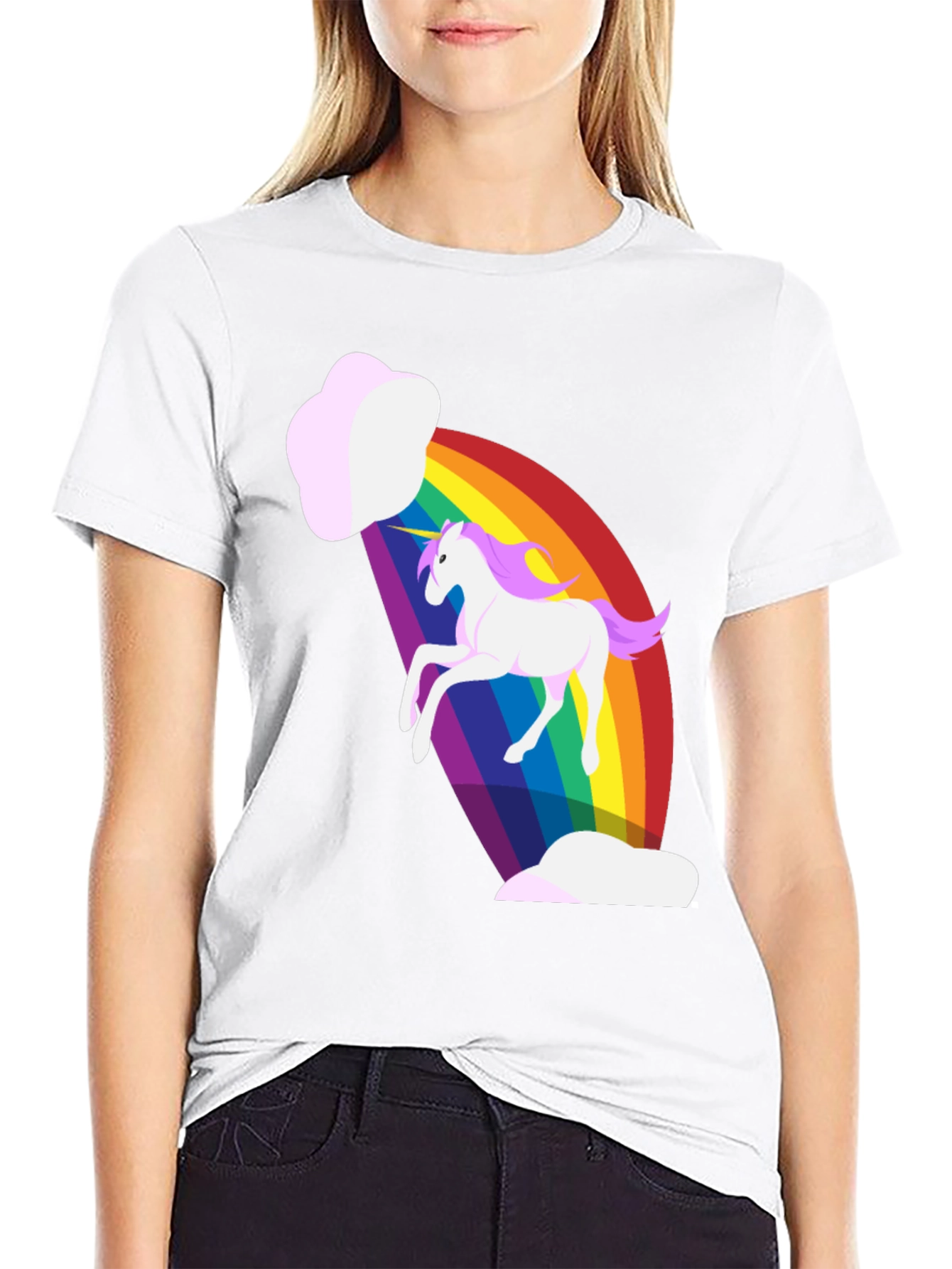 Unicorn Rainbow Graphic Tee
