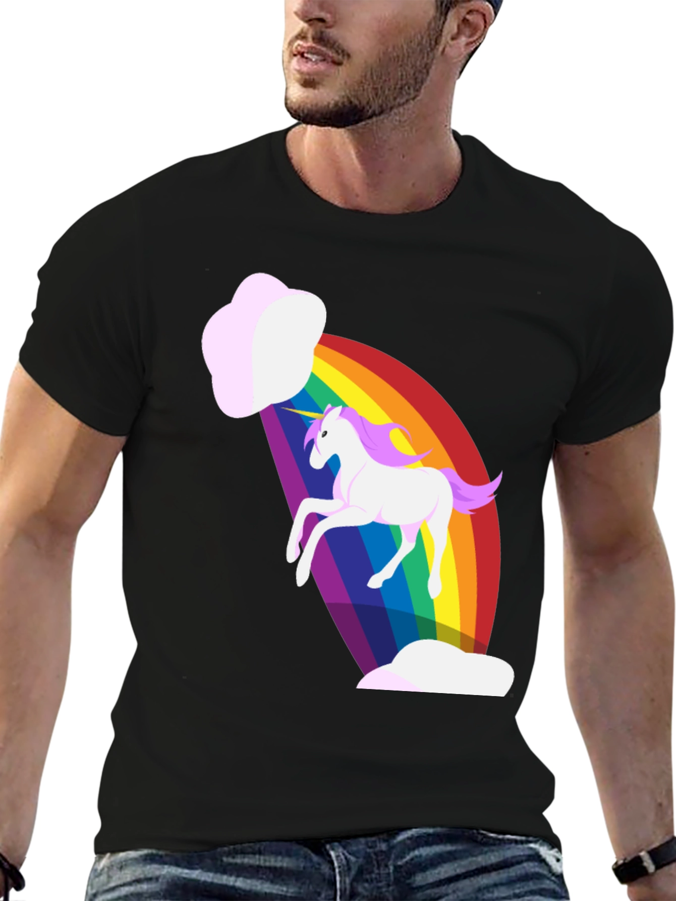 Unicorn Rainbow Graphic Tee