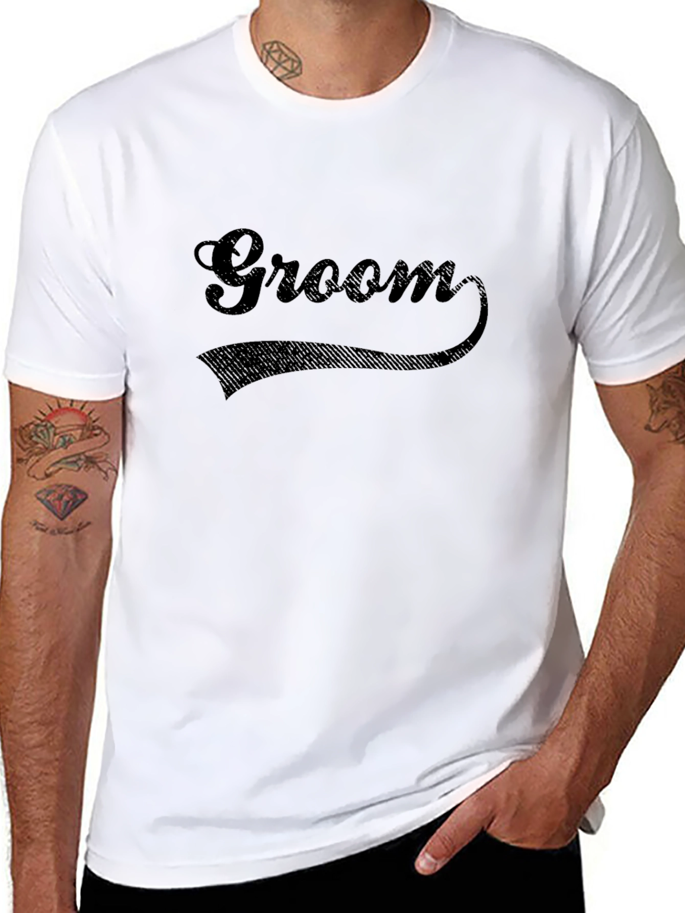 Groom T-Shirt - Classic Wedding Day Apparel