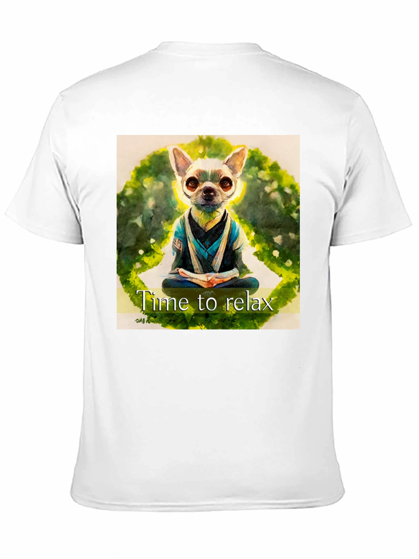 Relaxing Dog Graphic T-Shirt