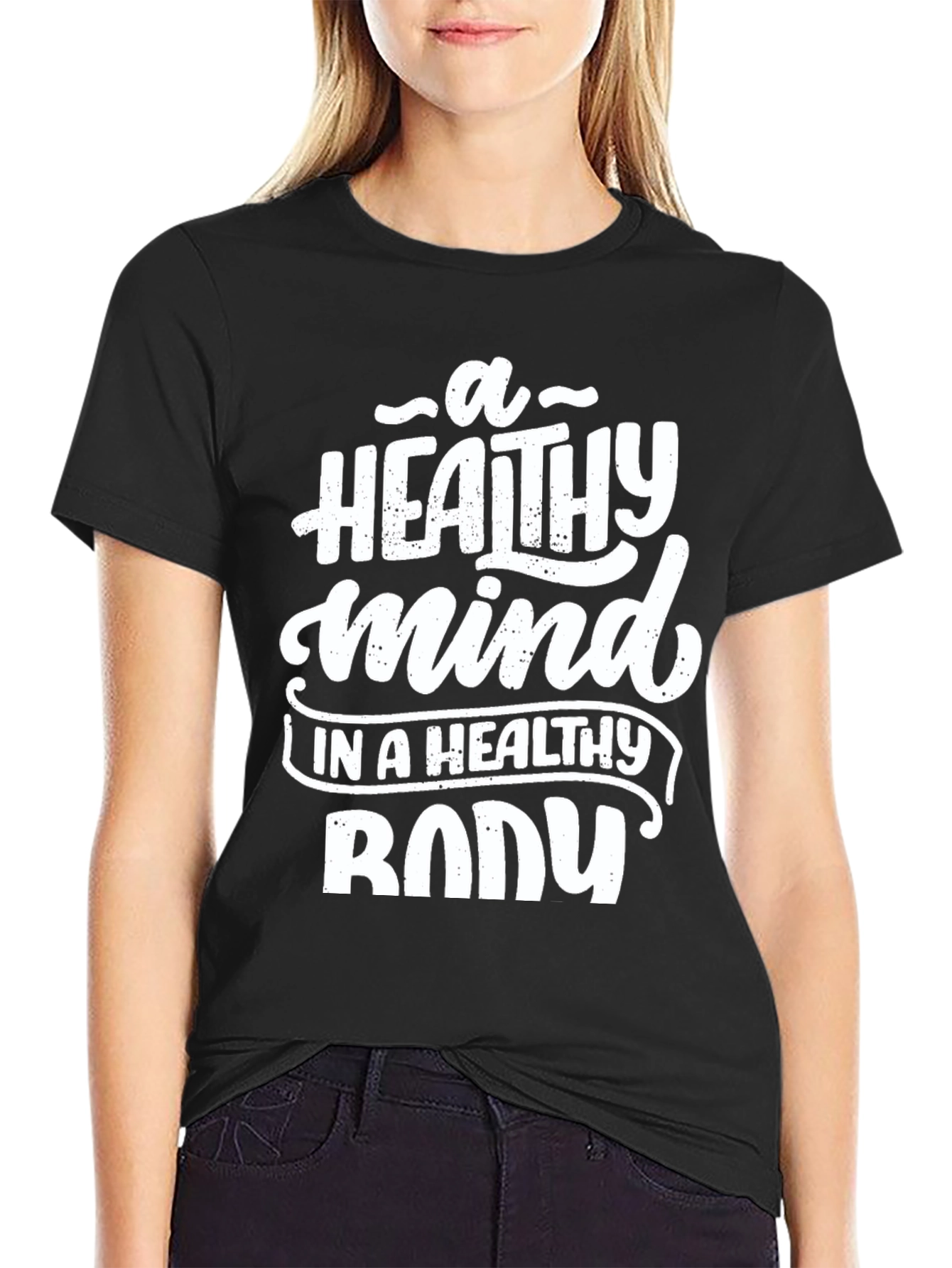 Healthy Mind Healthy Body Graphic Tee