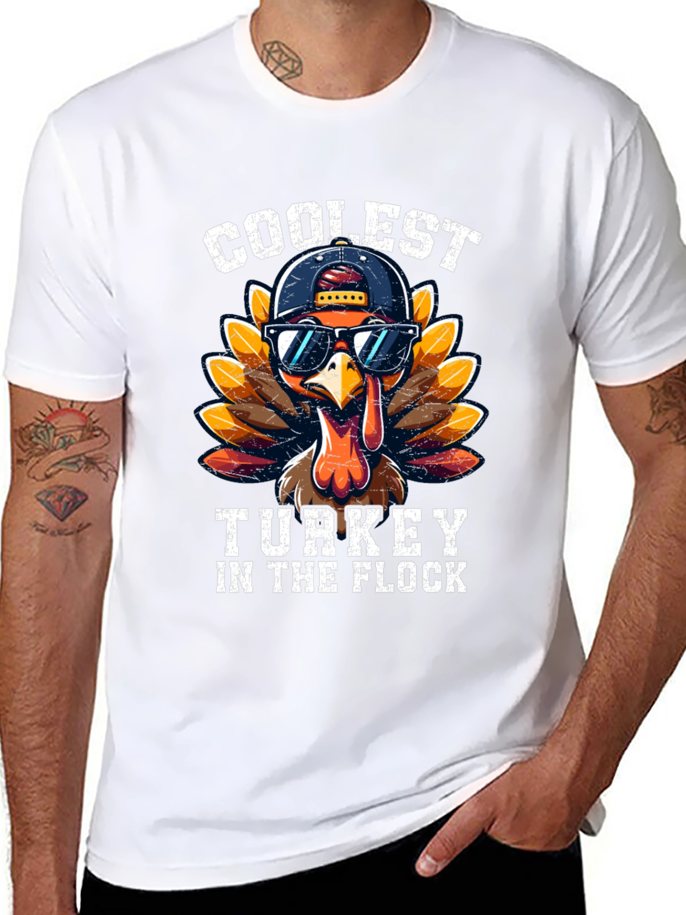 Coolest Turkey in the Flock T-Shirt