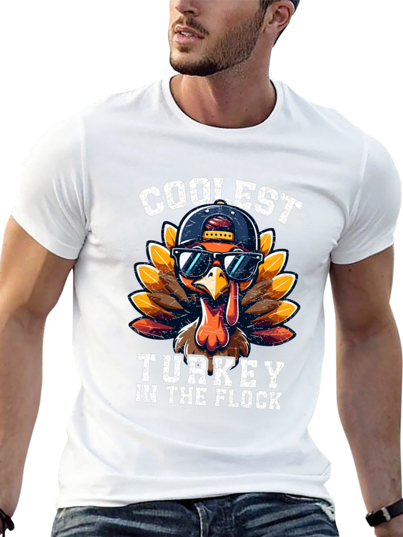 Coolest Turkey in the Flock T-Shirt