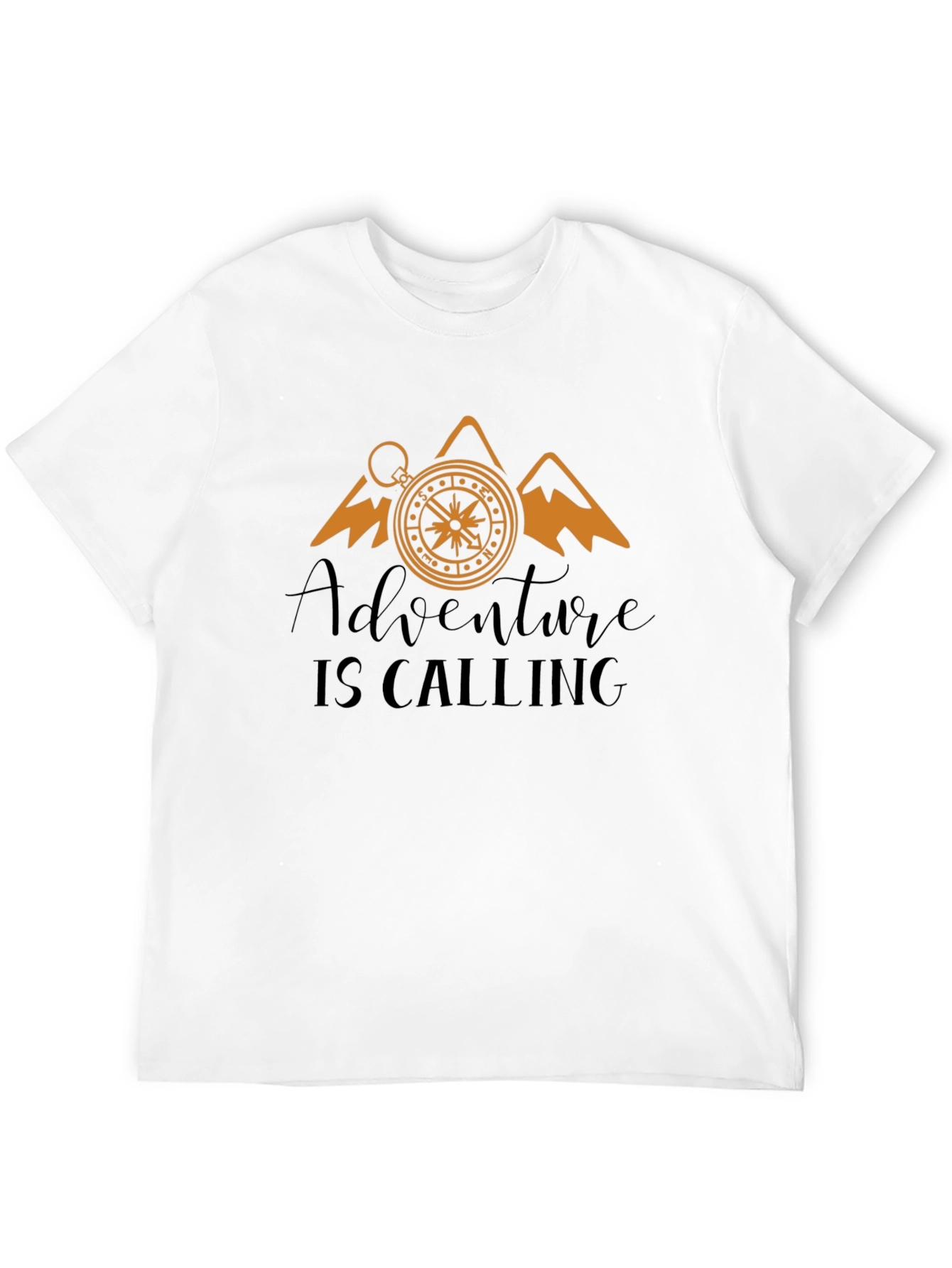 Adventure Calling Black Graphic Tee