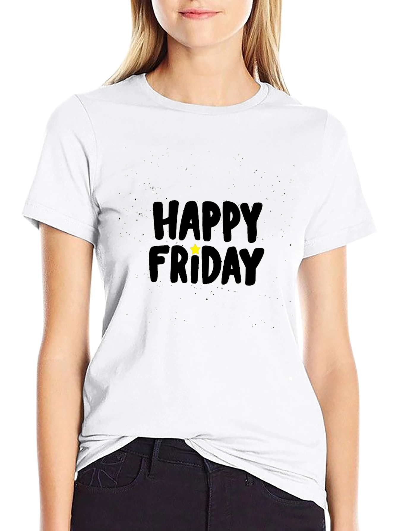 Happy Friday T-Shirt - Casual Weekend Wear