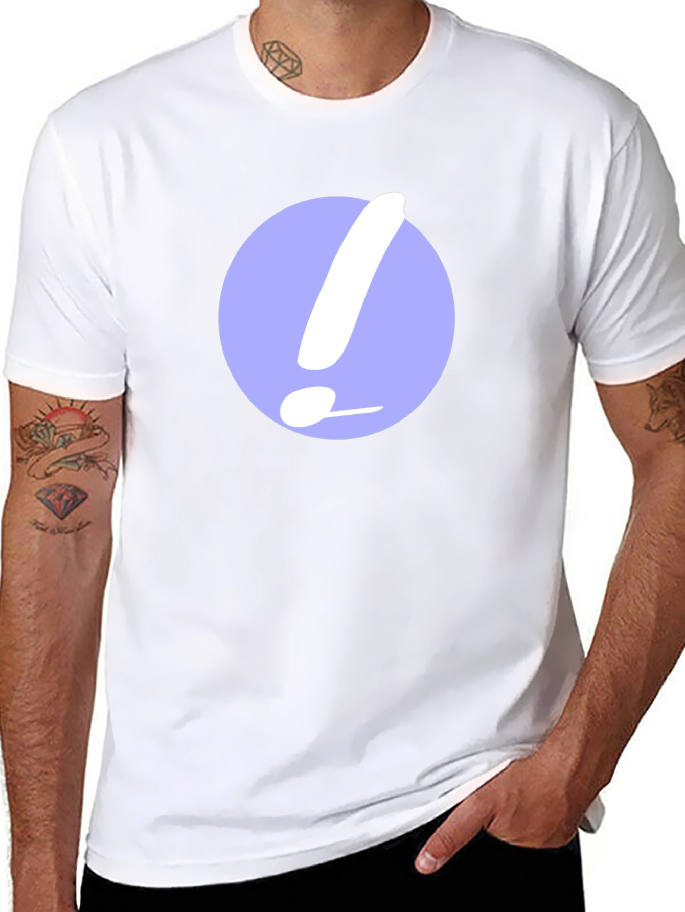 Exclamation Point Graphic Tee