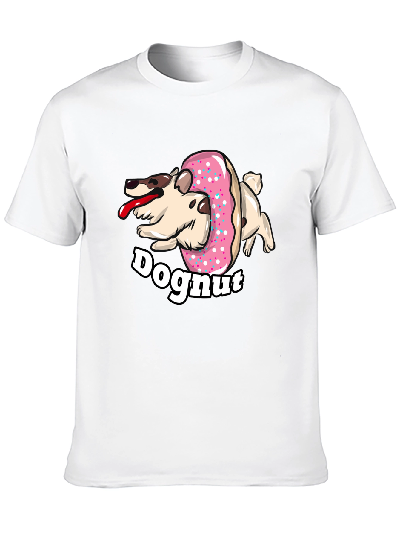 Doghnut T-Shirt - Funny Dog & Donut Graphic Tee