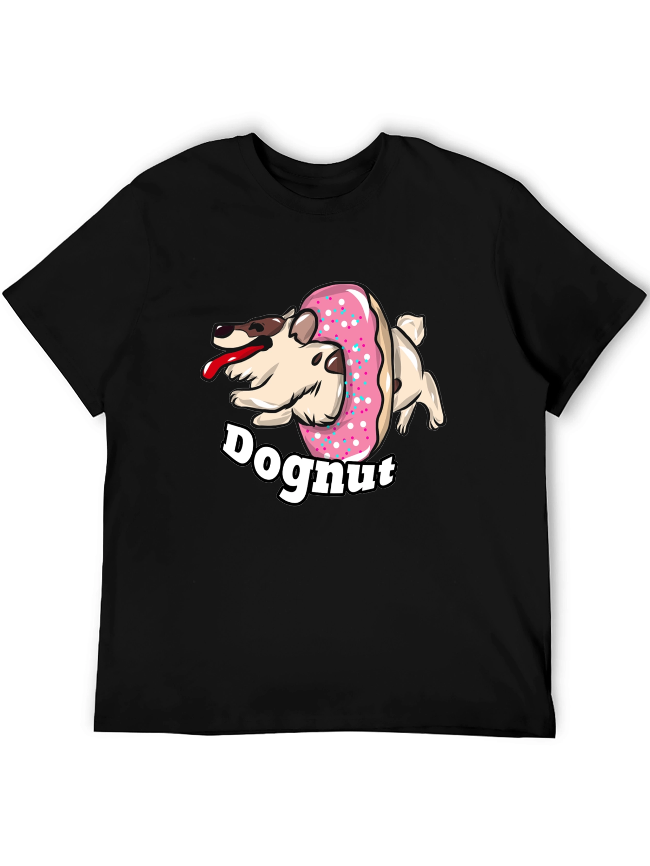 Doghnut T-Shirt - Funny Dog & Donut Graphic Tee