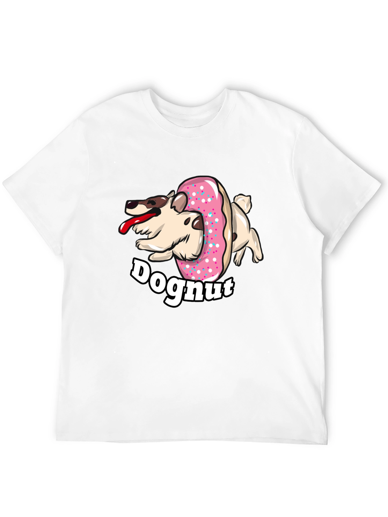 Doghnut T-Shirt - Funny Dog & Donut Graphic Tee
