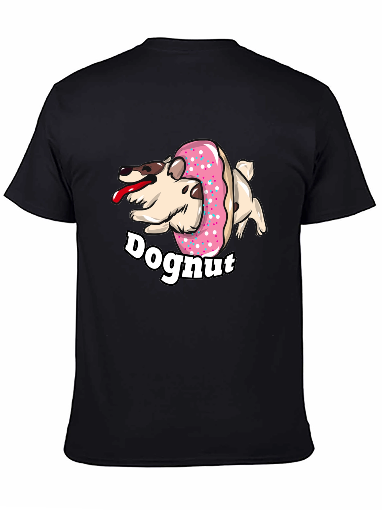 Doghnut T-Shirt - Funny Dog & Donut Graphic Tee