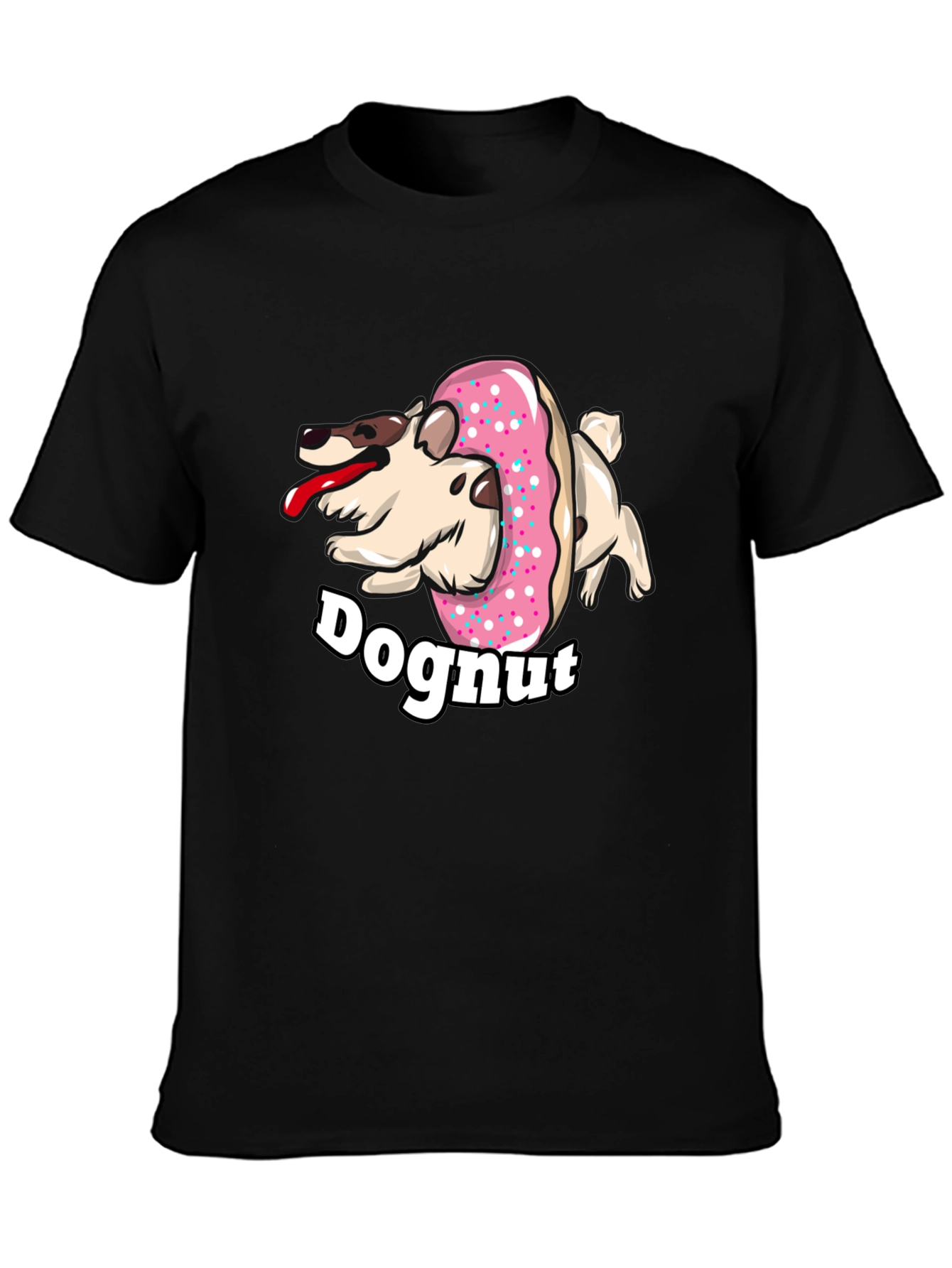 Doghnut T-Shirt - Funny Dog & Donut Graphic Tee