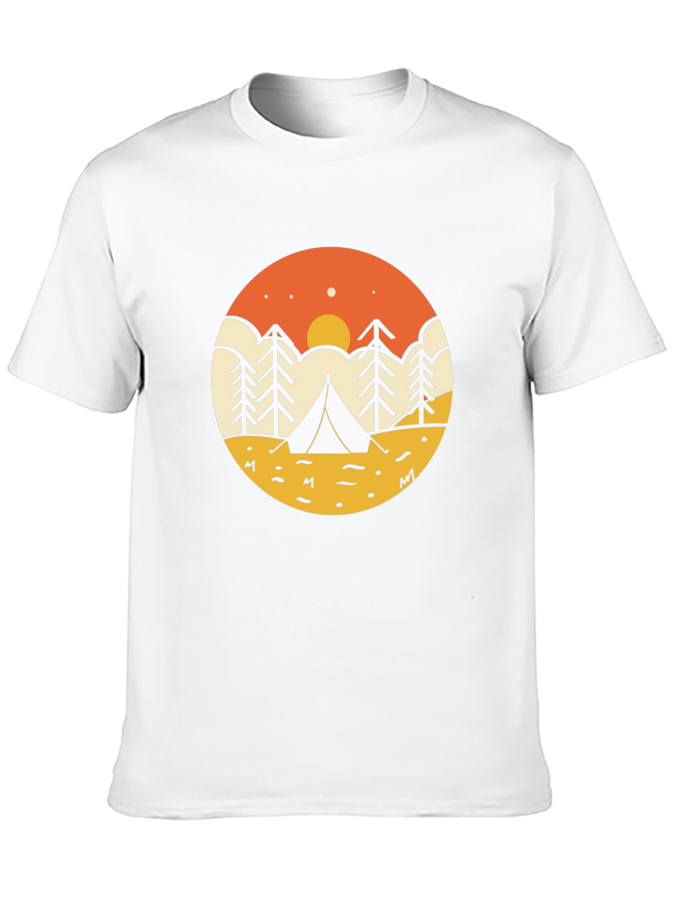 Nature Adventure Black T-Shirt