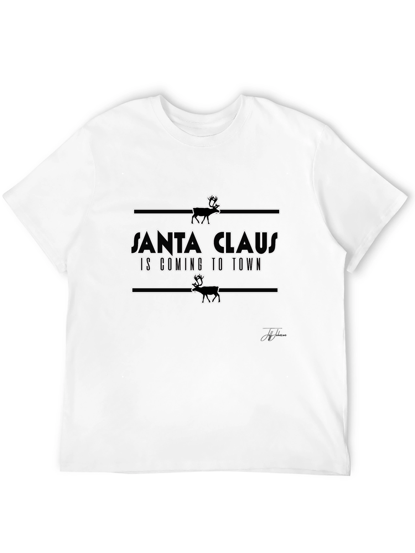 Santa Claus is Coming to Town Graphic Tee
