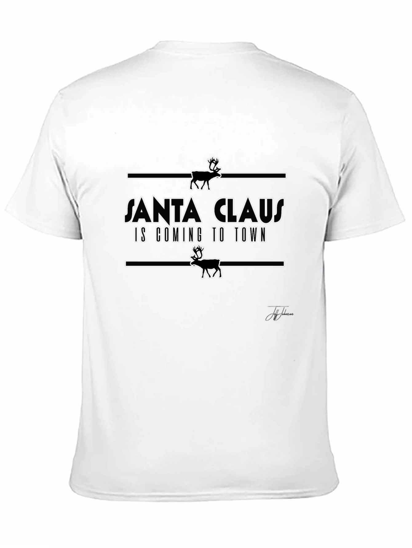 Santa Claus is Coming to Town Graphic Tee