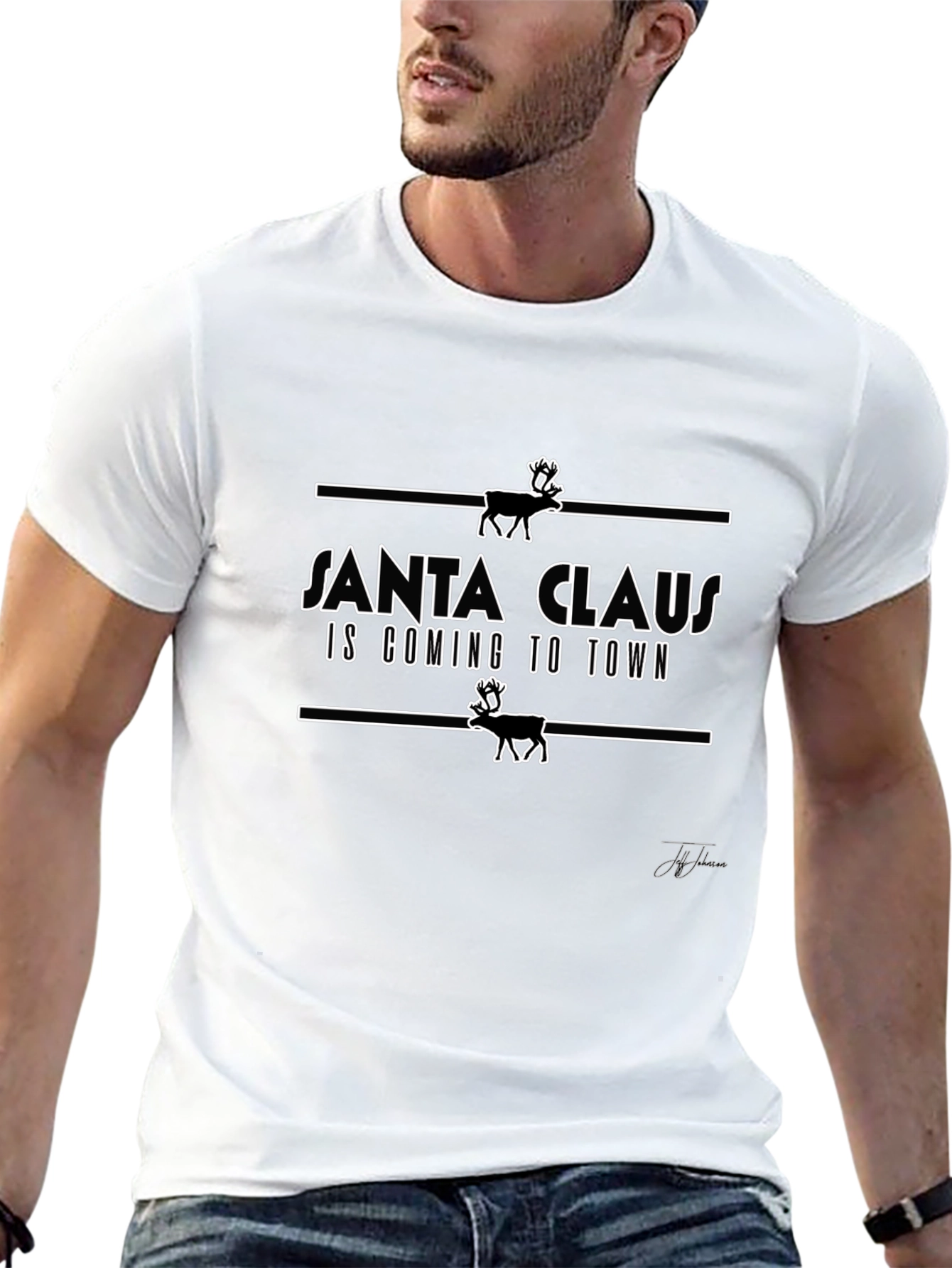 Santa Claus is Coming to Town Graphic Tee