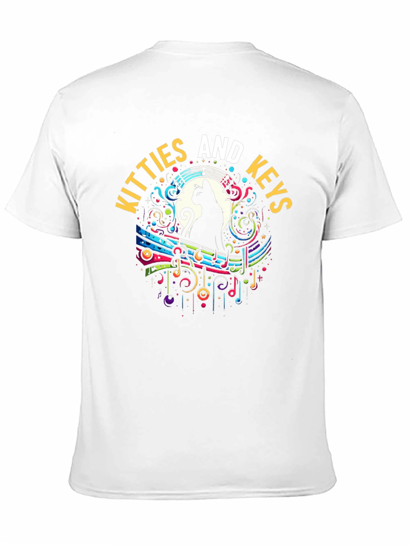 Kitties and Keys Graphic Tee
