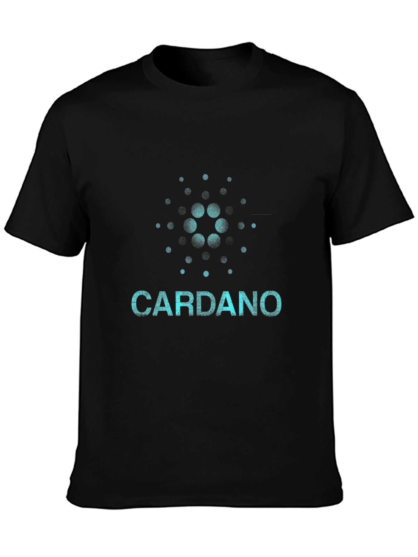 Cardano Crypto T-Shirt - Stylish Black Tee