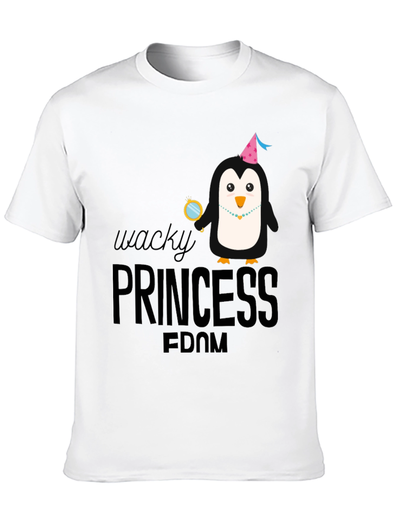 Wacky Princess Penguin T-Shirt
