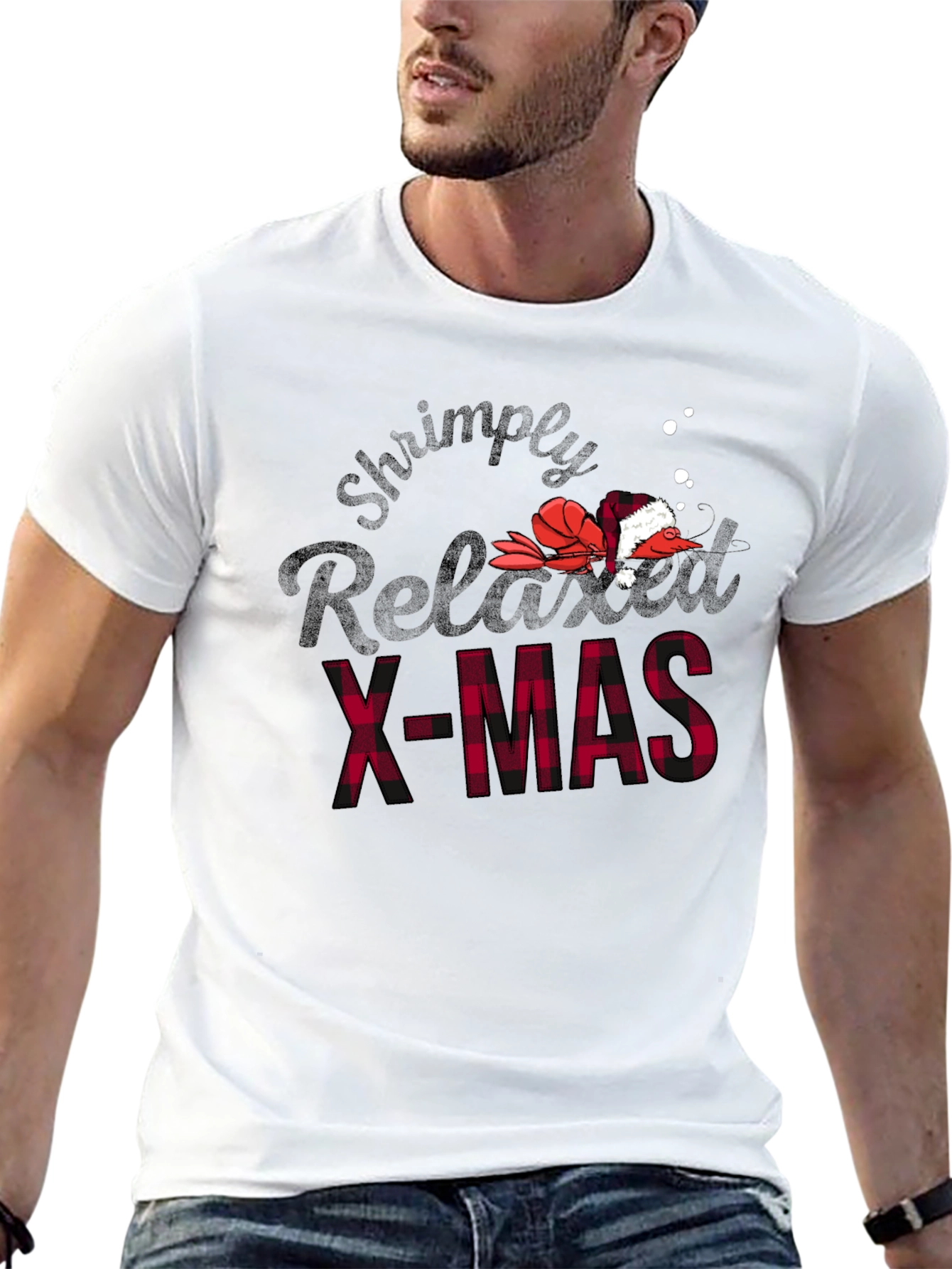 Shrimply Relaxed X-MAS T-Shirt