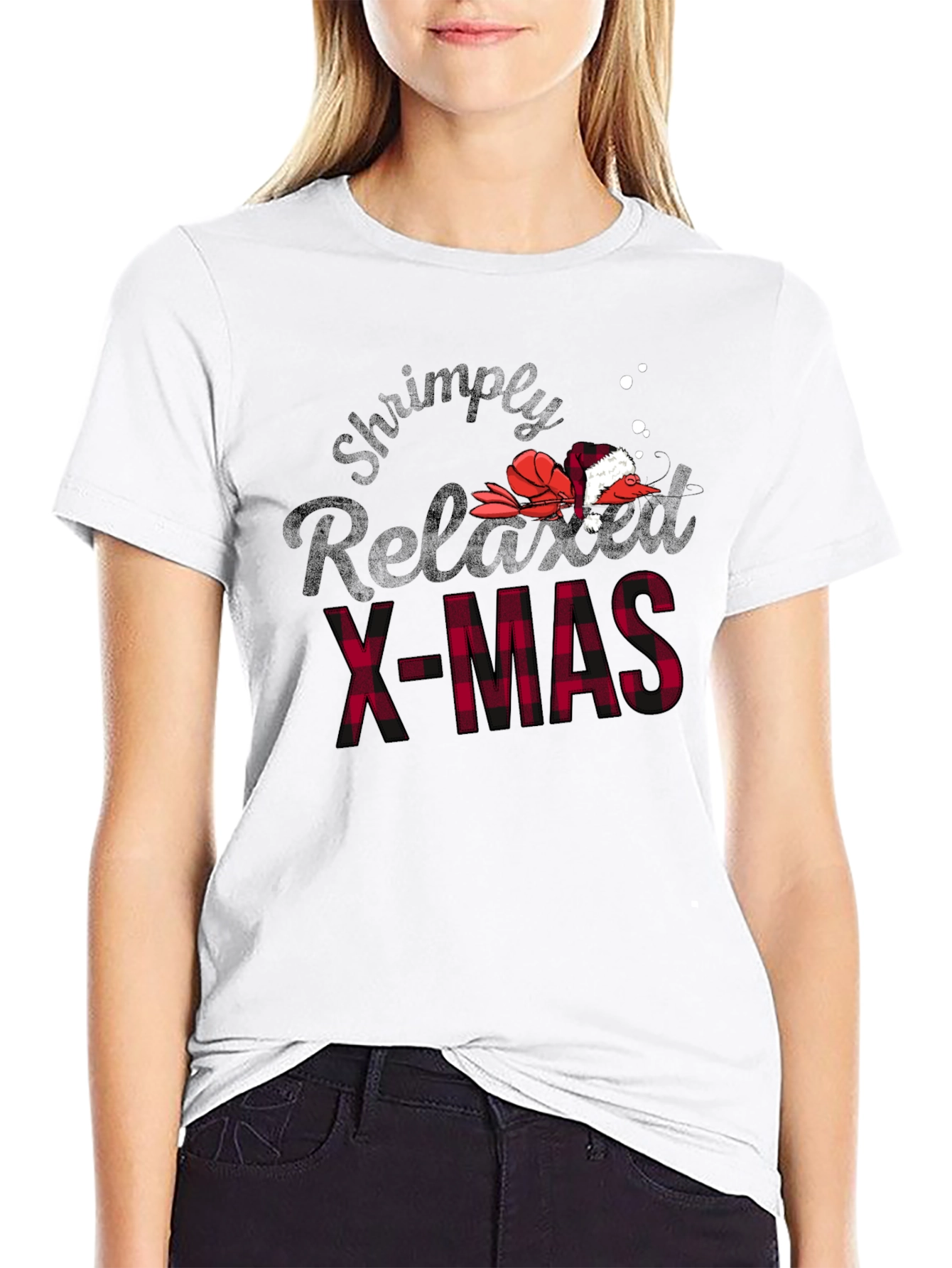 Shrimply Relaxed X-MAS T-Shirt
