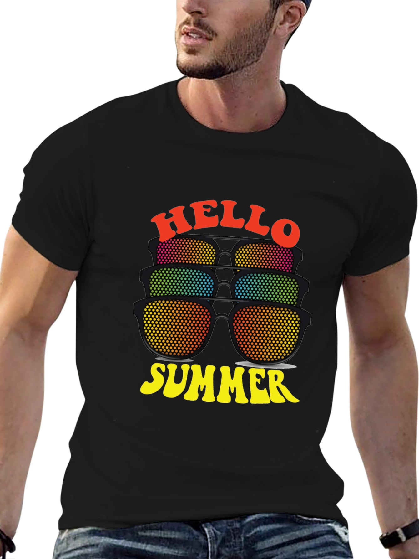 Hello Summer Sunglasses T-Shirt
