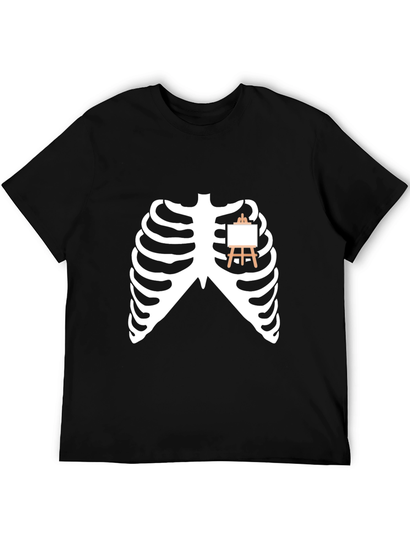 Artist Skeleton Rib Cage T-Shirt