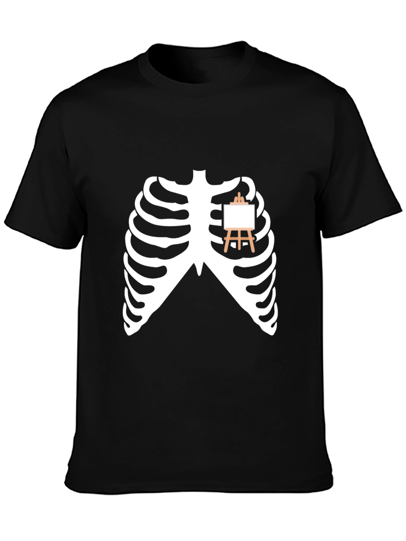 Artist Skeleton Rib Cage T-Shirt