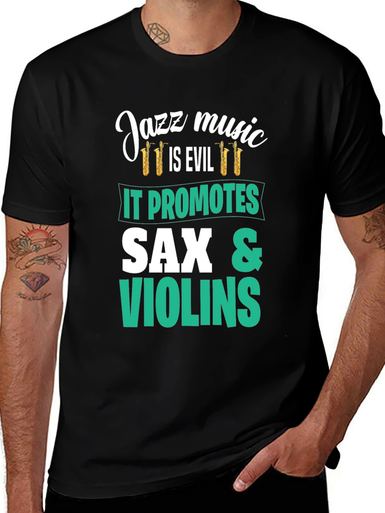 Jazz Music is Evil T-Shirt