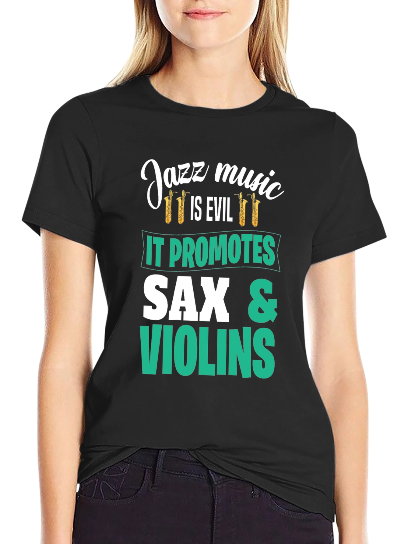 Jazz Music is Evil T-Shirt