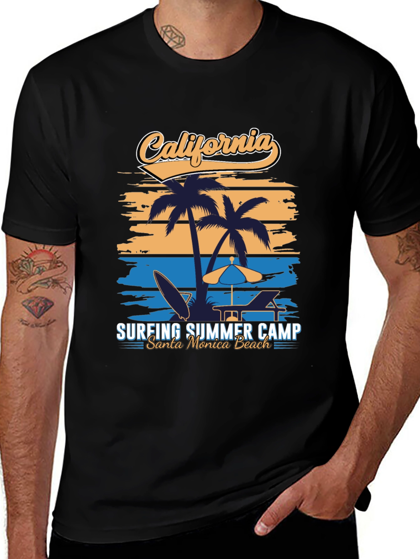 California Surfing Summer Camp T-Shirt