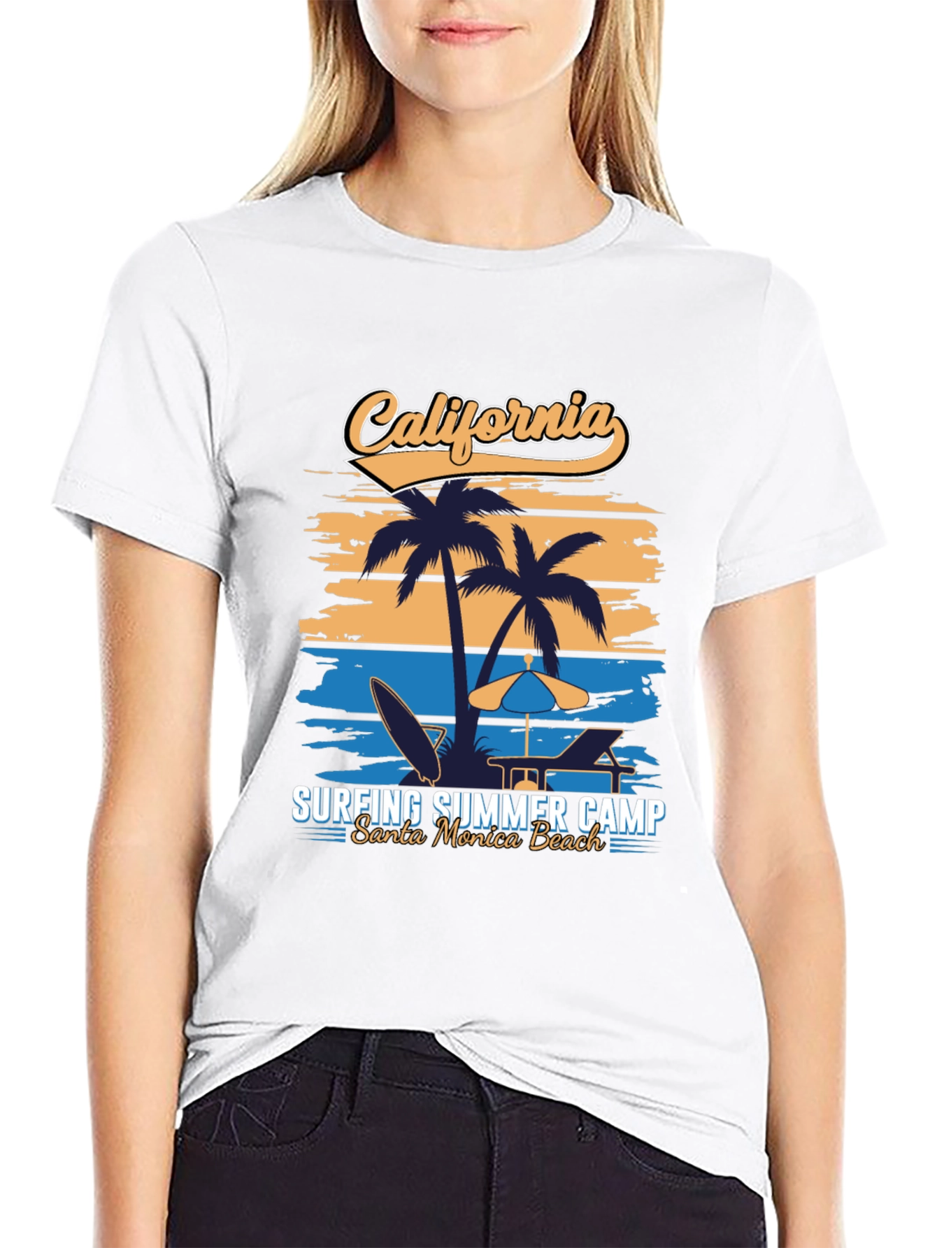California Surfing Summer Camp T-Shirt