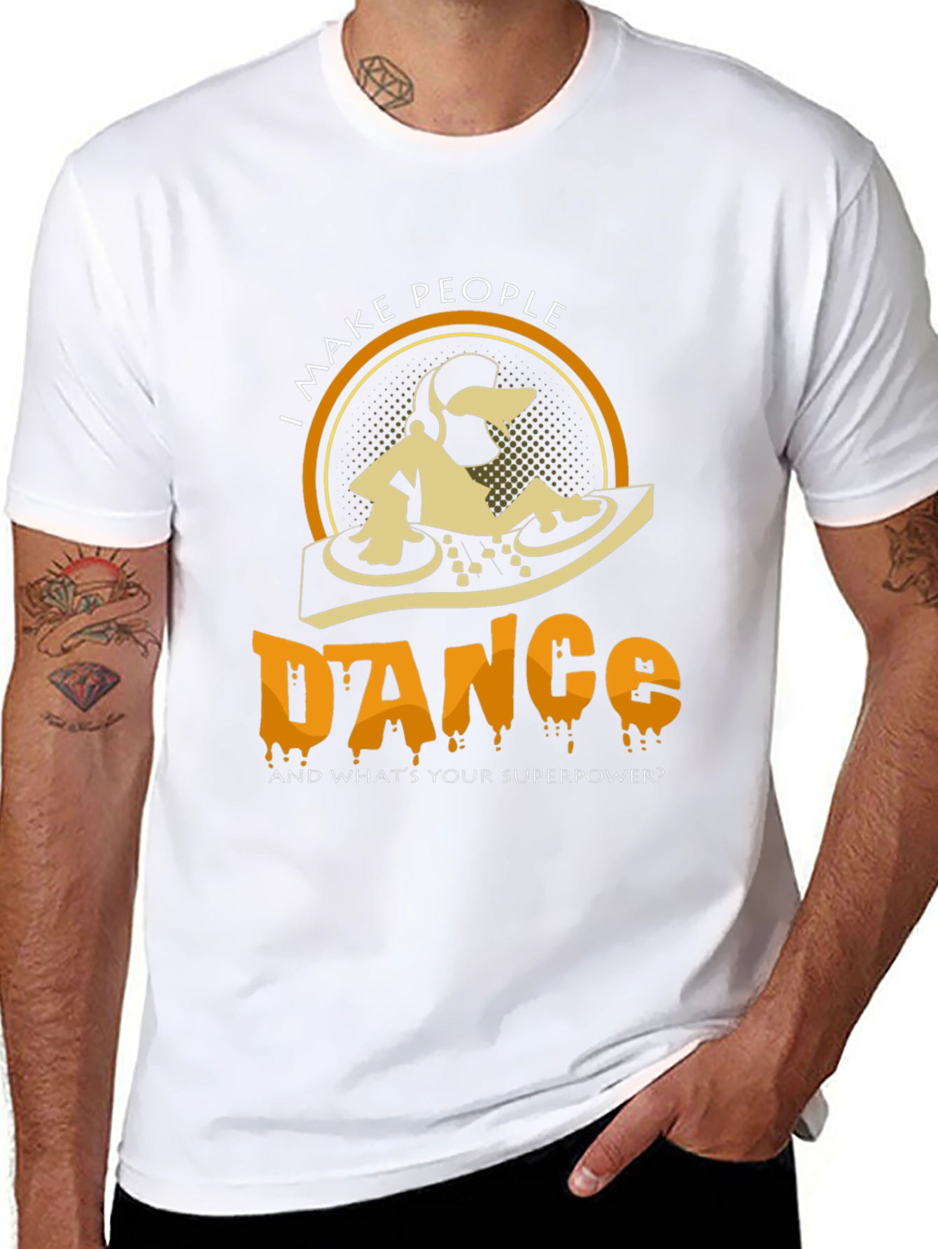 I Make People Dance Graphic Tee