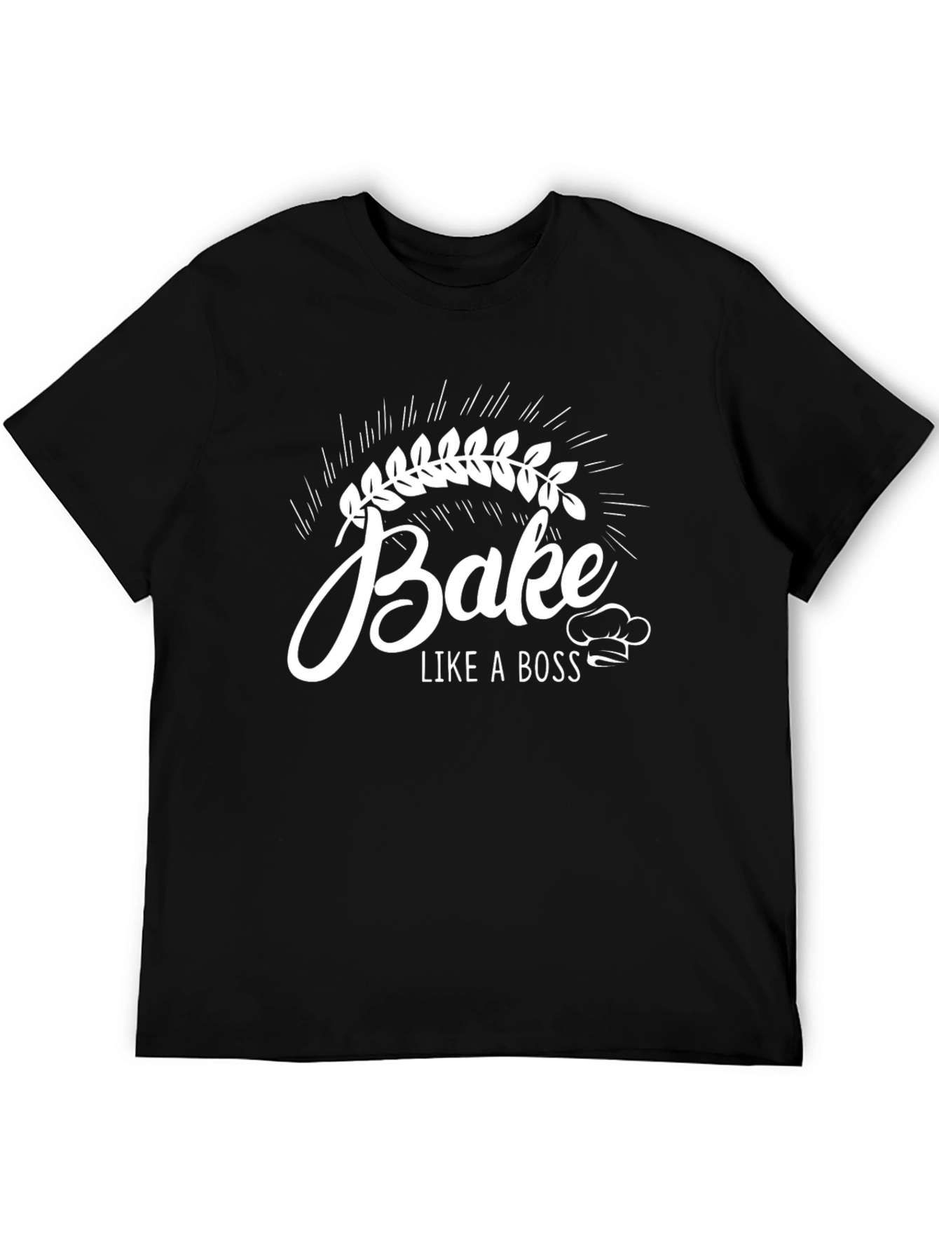 Bake Like A Boss Black T-Shirt