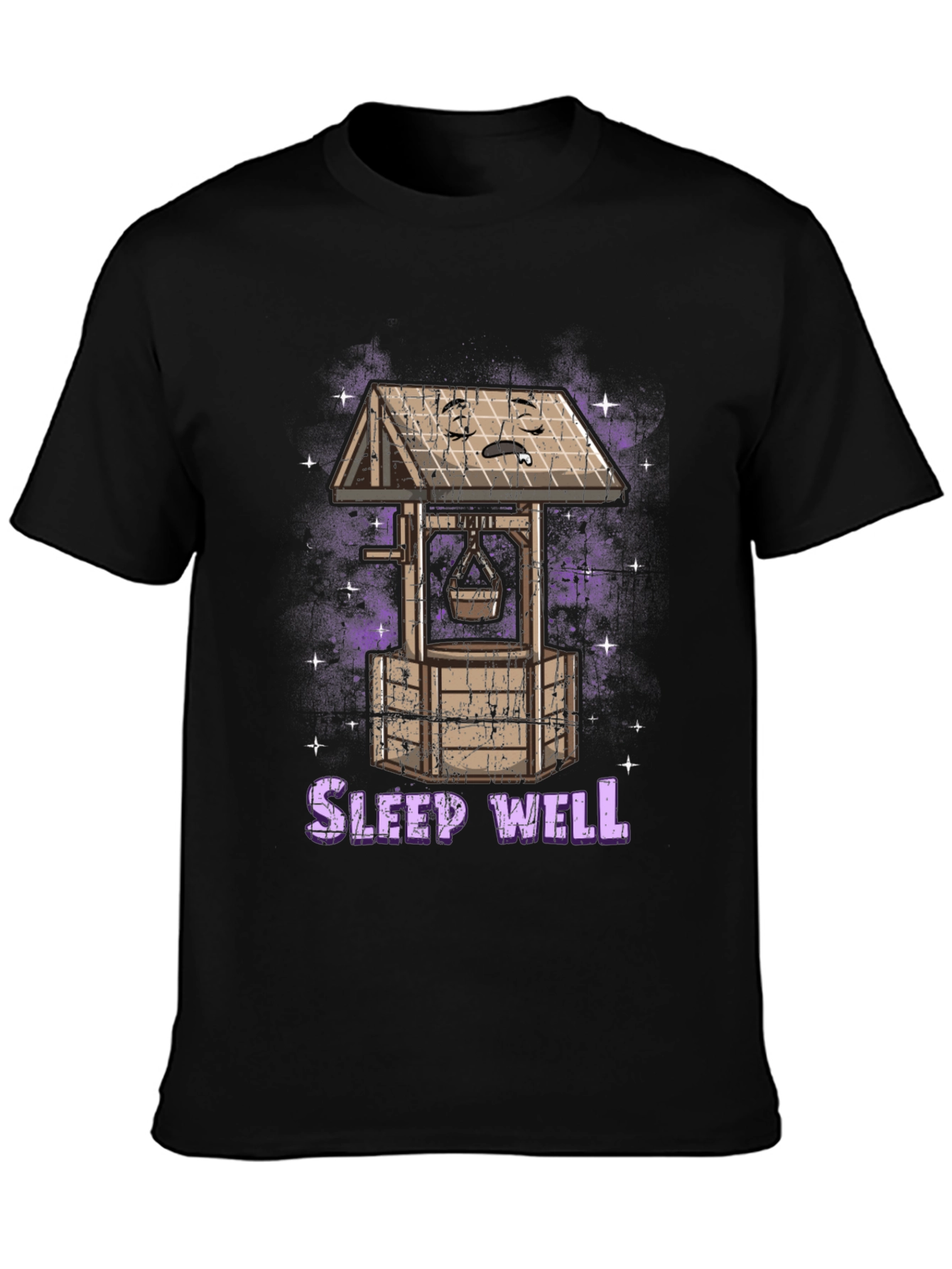 Sleep Well Wishing Well T-Shirt - Relaxing and Unique