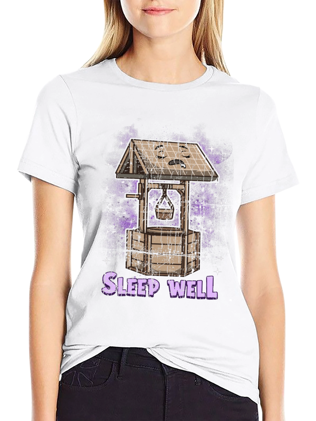 Sleep Well Wishing Well T-Shirt - Relaxing and Unique