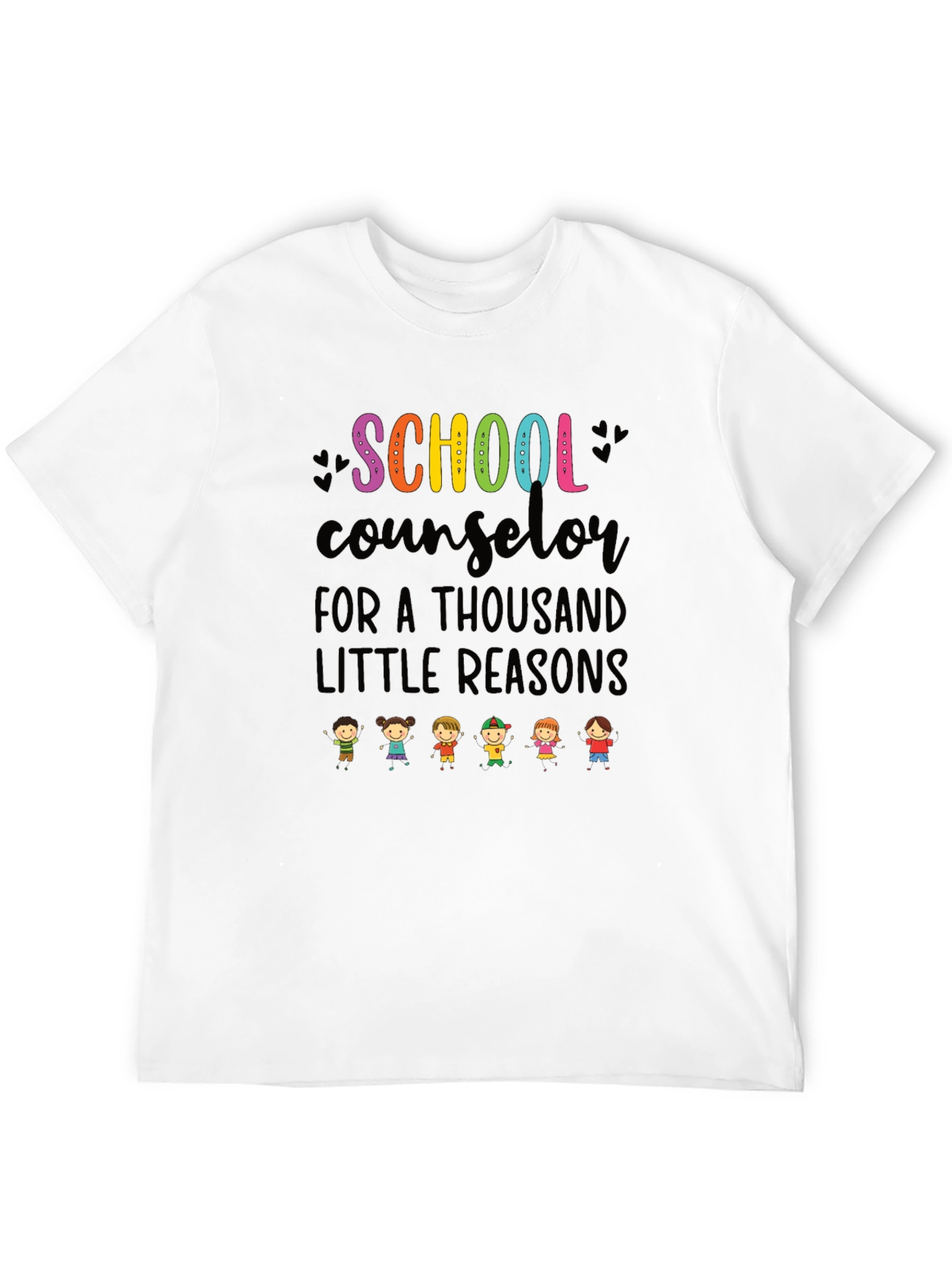 School Counselor T-Shirt: A Thousand Reasons