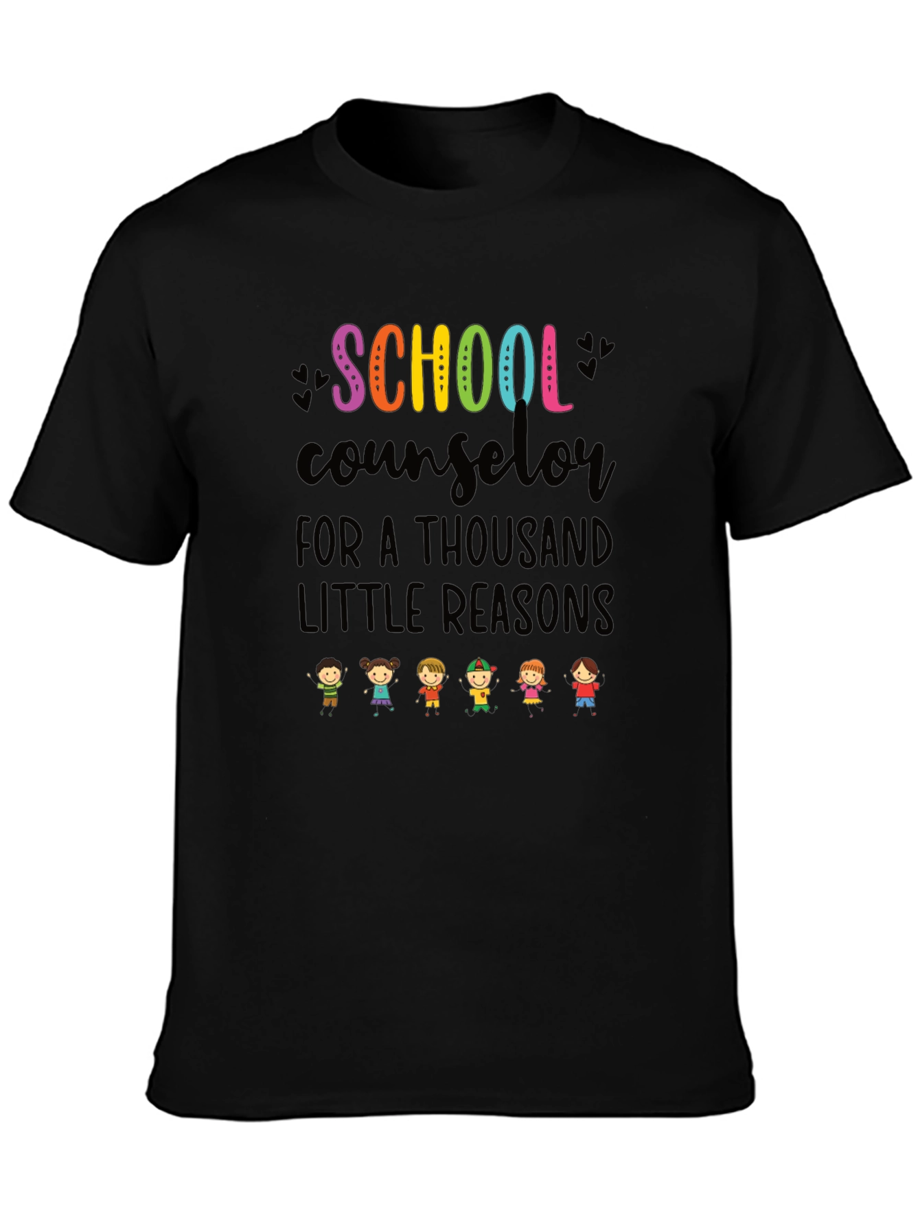 School Counselor T-Shirt: A Thousand Reasons