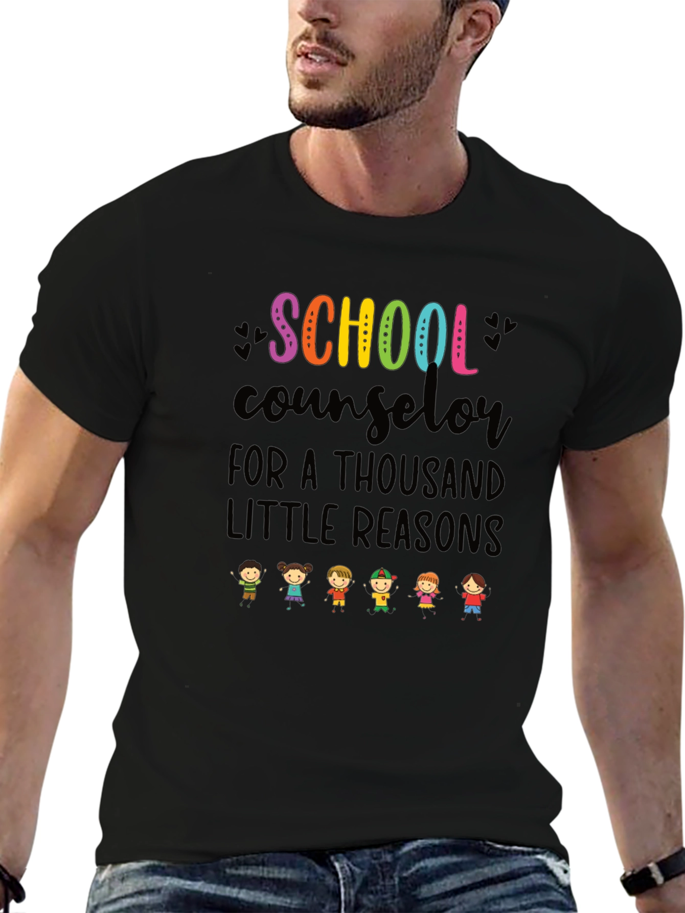 School Counselor T-Shirt: A Thousand Reasons