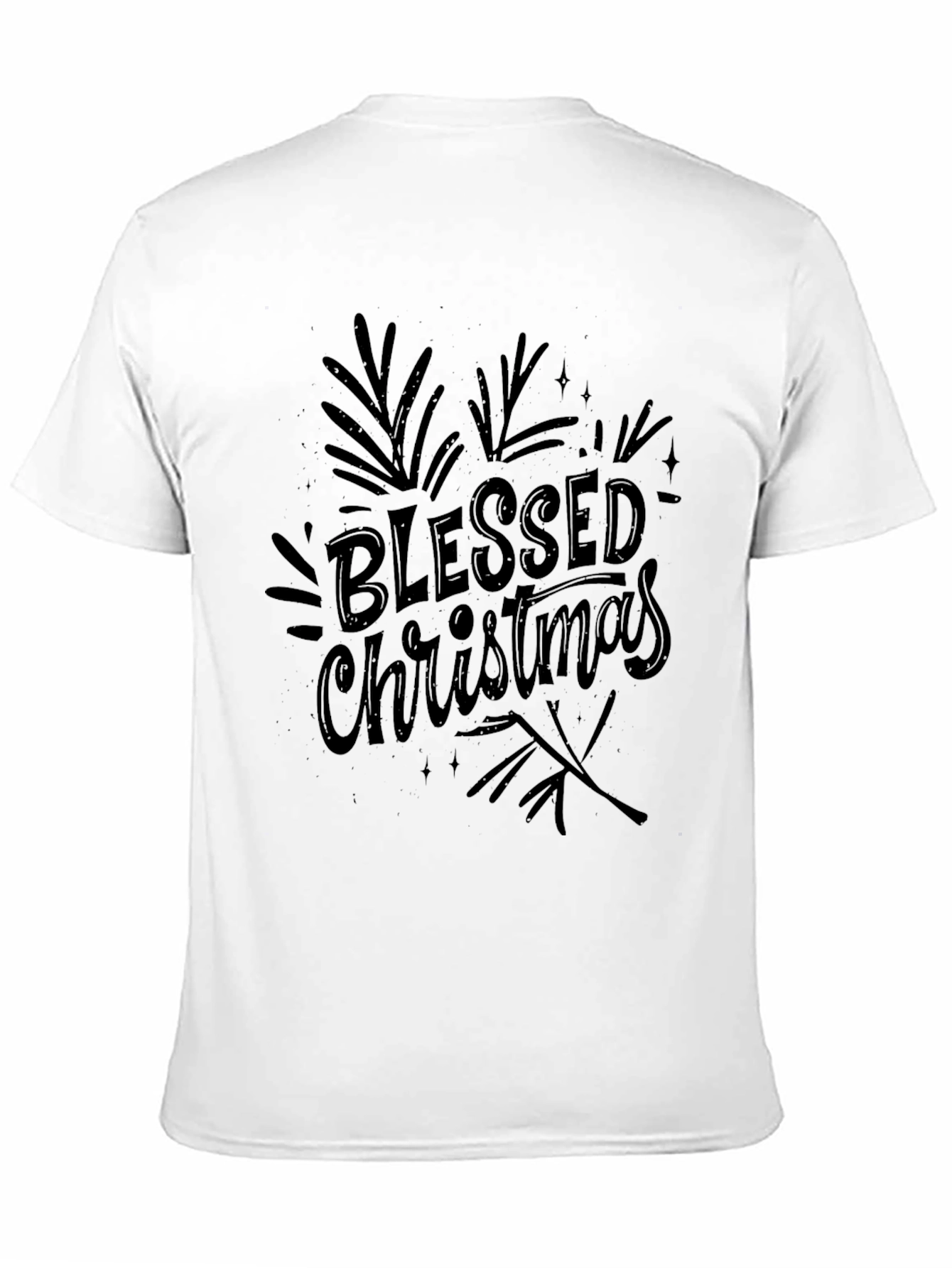 Blessed Christmas Graphic Tee - Holiday Style